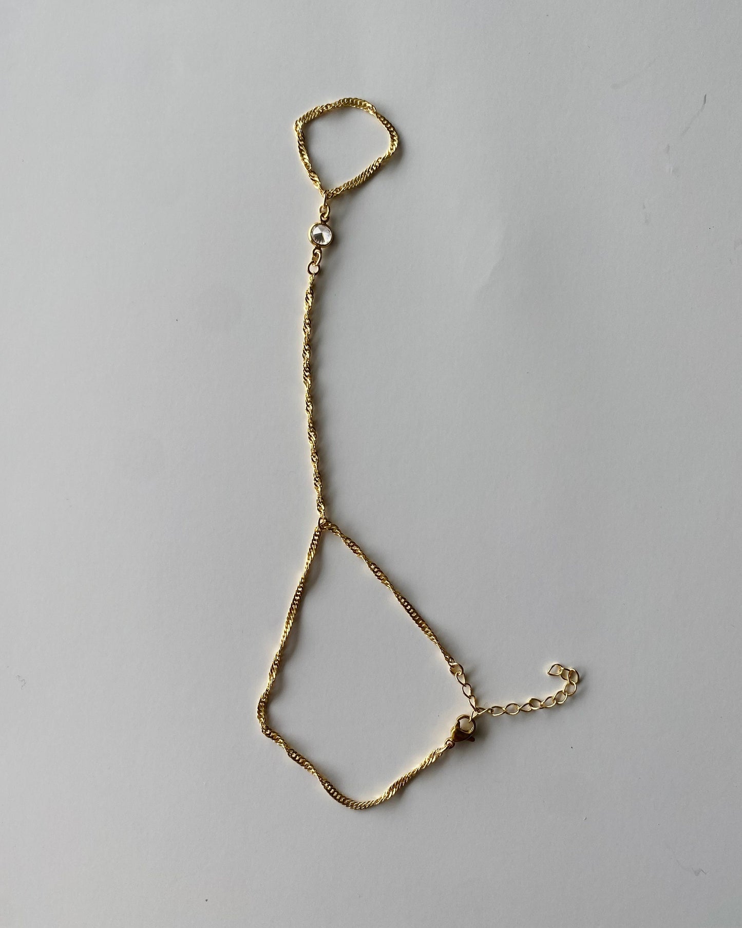 CZ Crystal Hand Chain