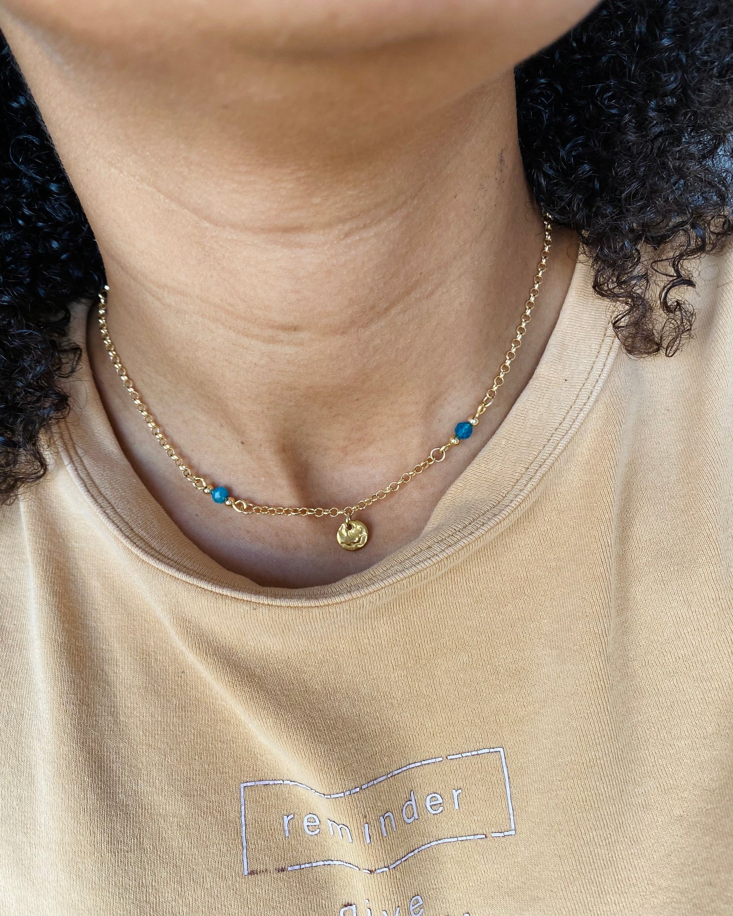 Apatite Coin Choker