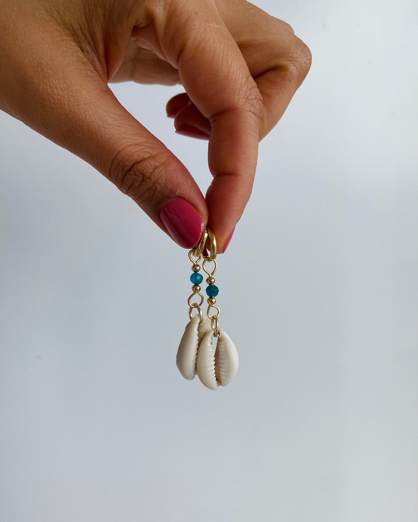 Turquoise Shell Earrings